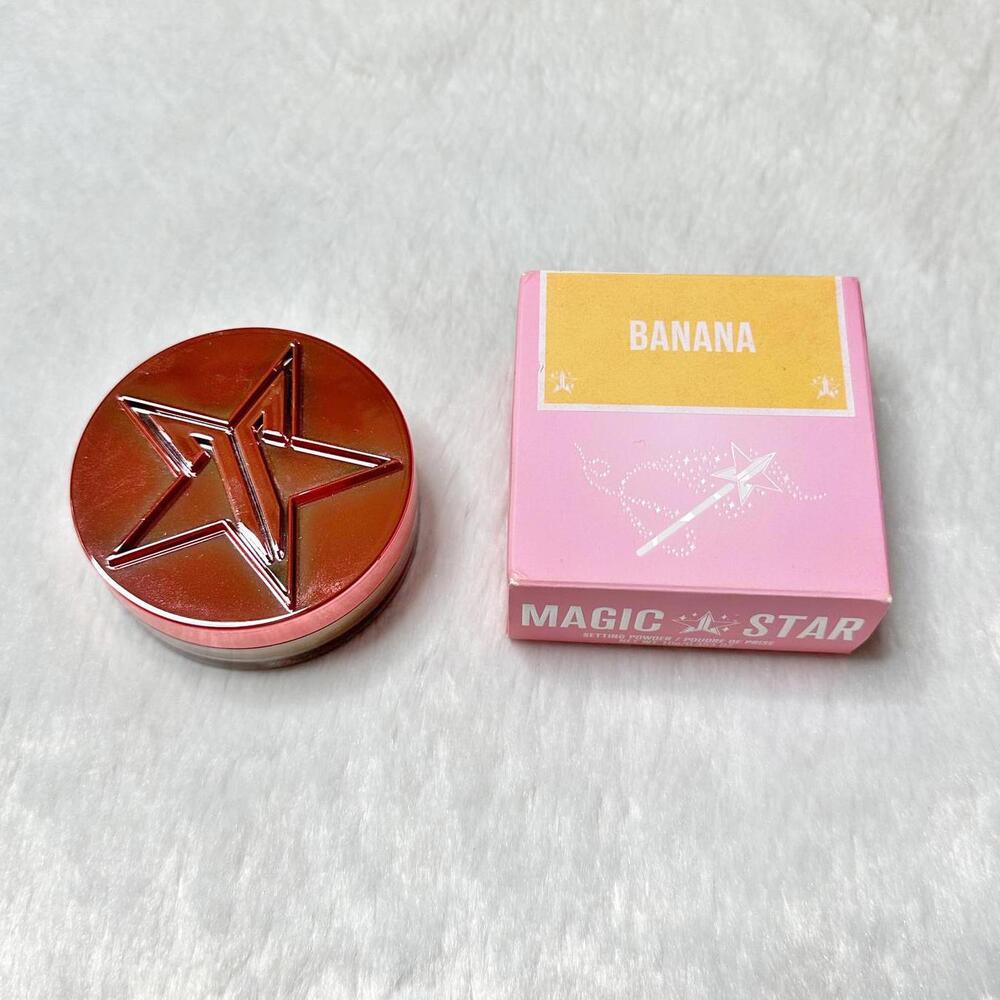 NIB Jeffree Star Magic Star Banana Matte Setting Powder Full Size 10g
